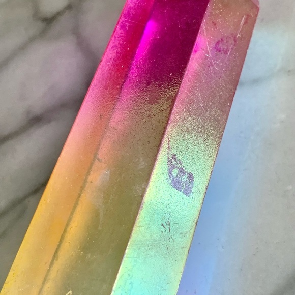 Pink Aura Crystal Duo - Picture 3 of 11